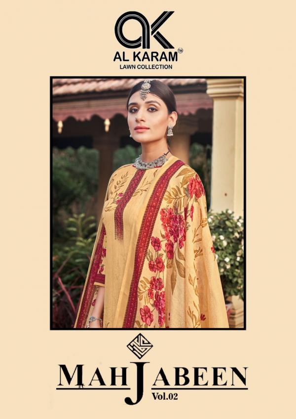 Al Karam Mahjabeen Vol-2 Cotton Pakistani Designer Dress Material